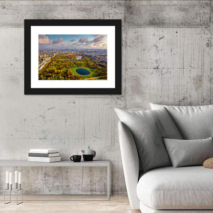 Hyde Park Aerial View Wall Art
