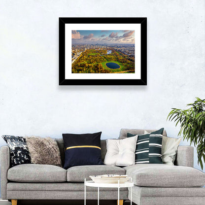 Hyde Park Aerial View Wall Art