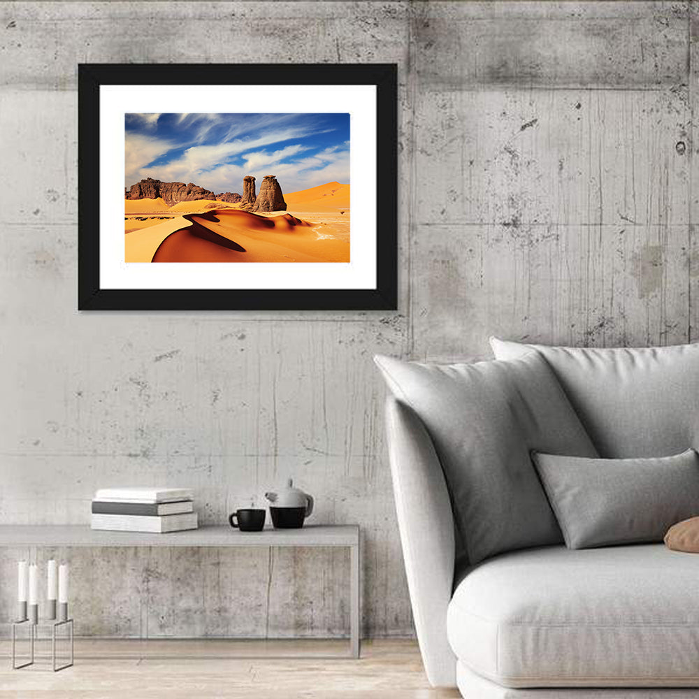 Tadrart Rouge Sand Dunes Wall Art