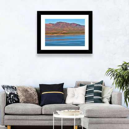 Blue Roosevelt Lake Vista Wall Art