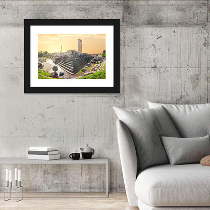 Temple of Apollo at Didyma at Golden Hour Wall Art