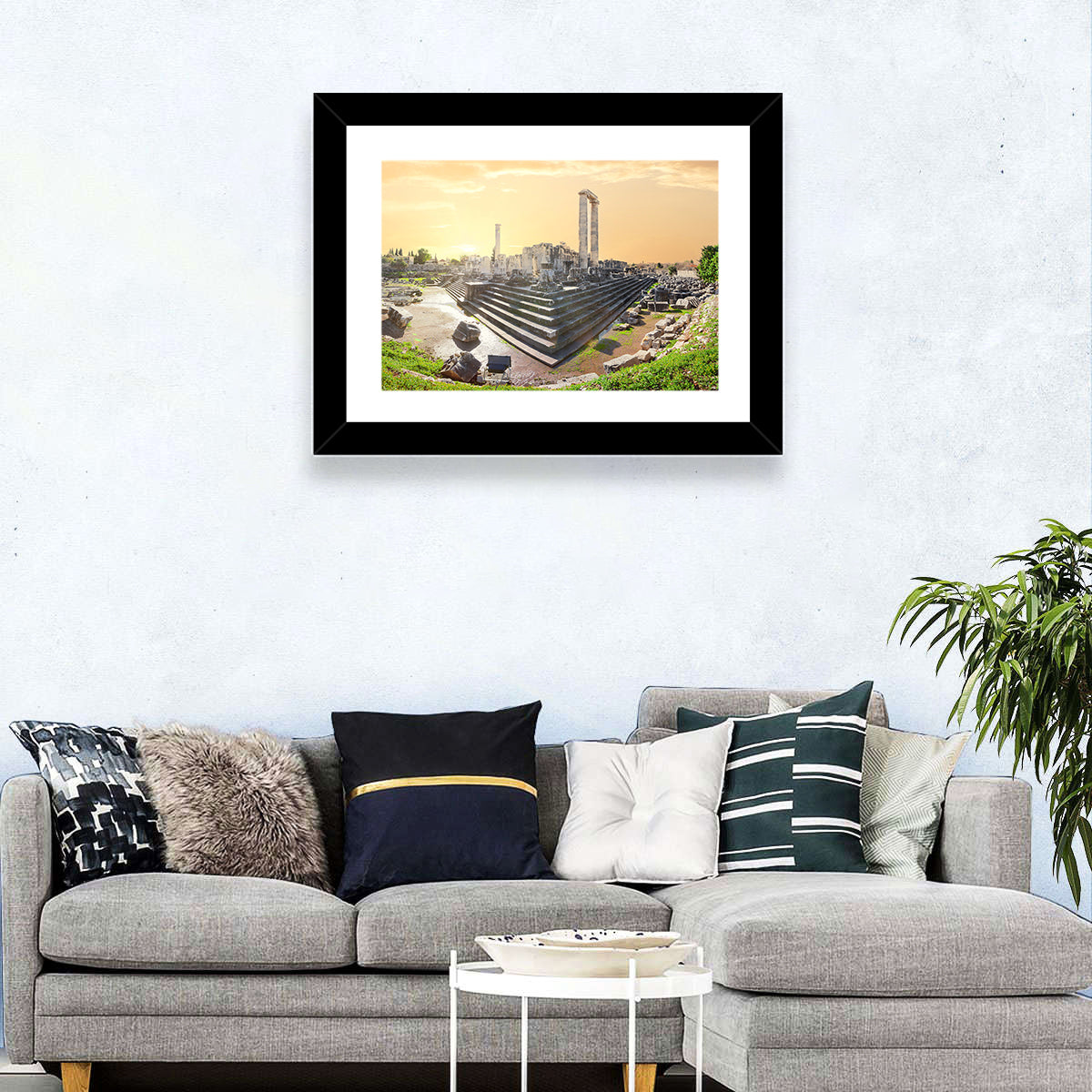 Temple of Apollo at Didyma at Golden Hour Wall Art
