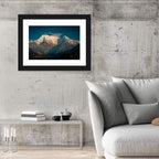 Annapurna South Summit with Wispy Clouds Wall Art