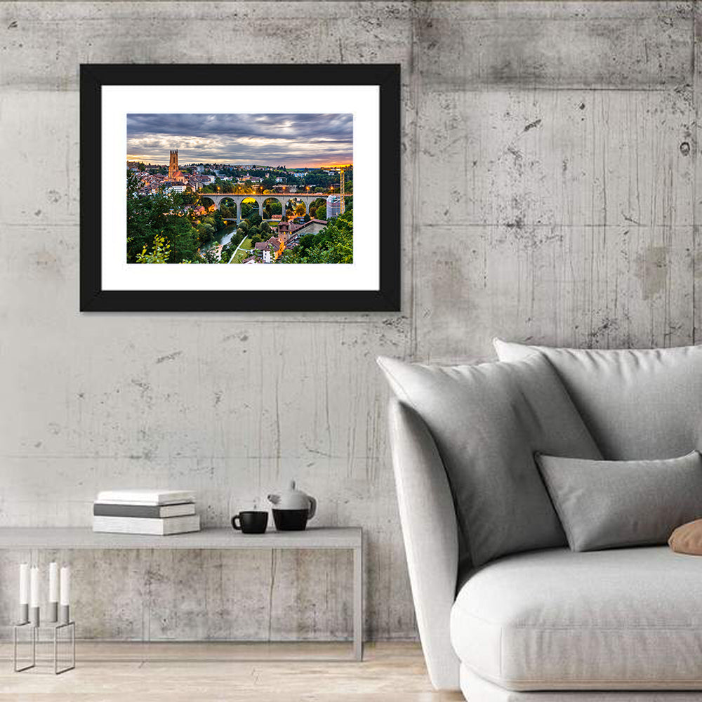 Zaehringen Bridge Wall Art
