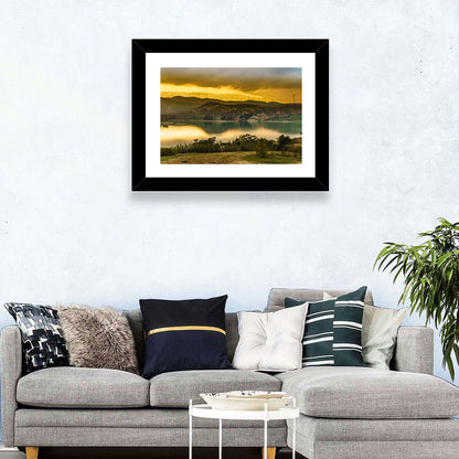 Andalucia Wind Farm at Golden Hour Wall Art