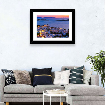 Kato Mili Windmills at Twilight Wall Art