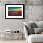 Alpine Rhododendrons at Golden Sunrise Wall Art