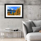 Silsersee Autumn Vista Wall Art