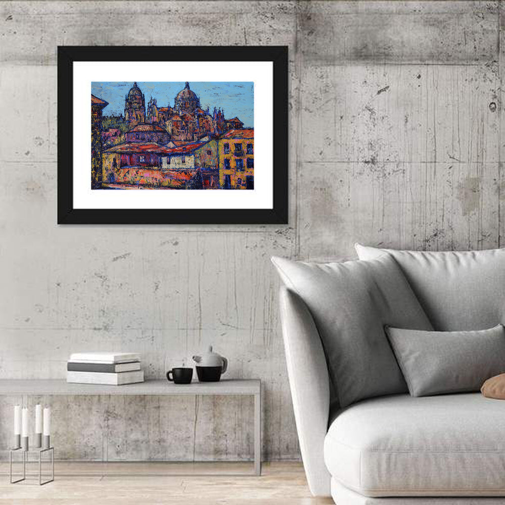 Salamanca Cathedral Rooftops Wall Art