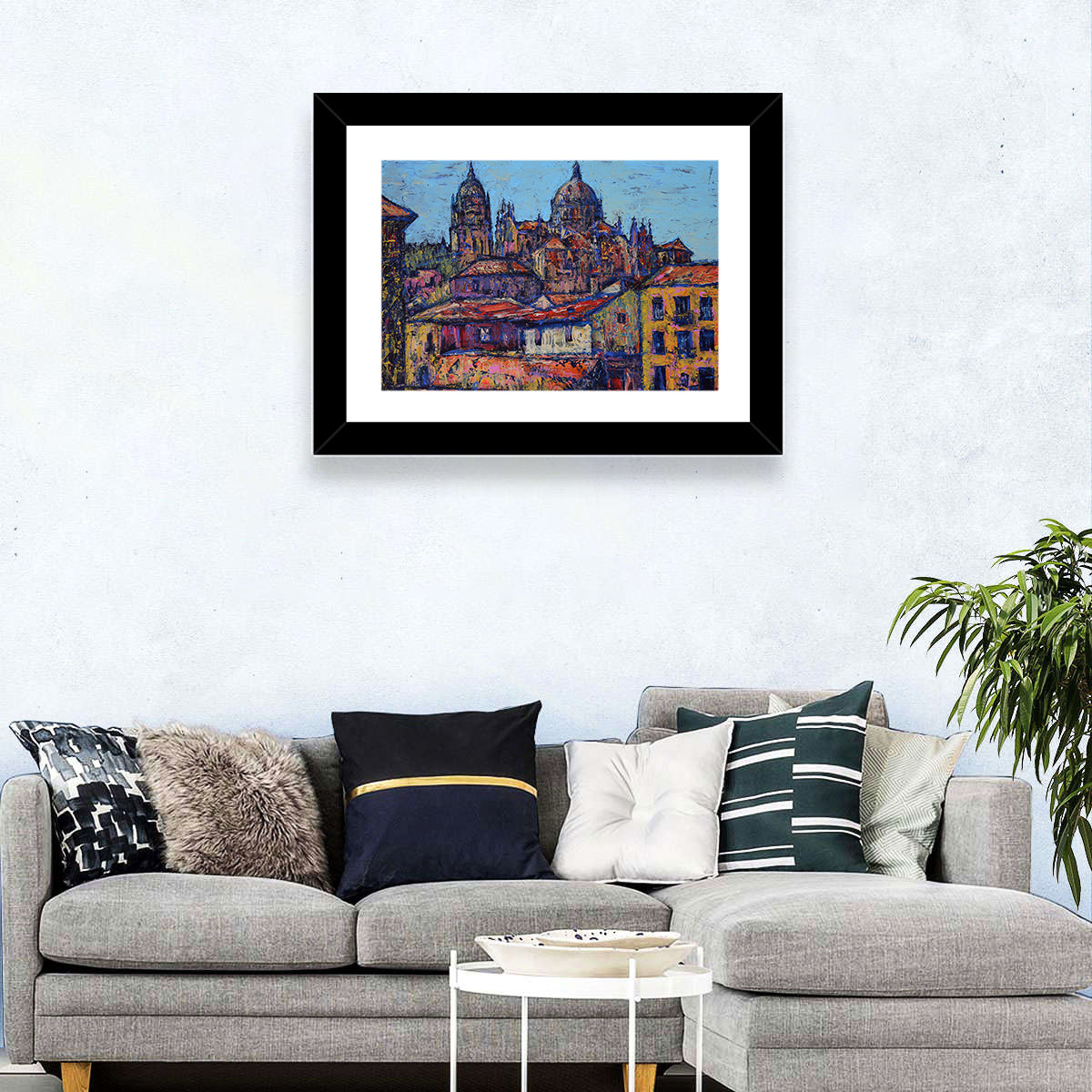 Salamanca Cathedral Rooftops Wall Art