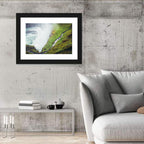 Misty Path at Gullfoss Waterfall Wall Art