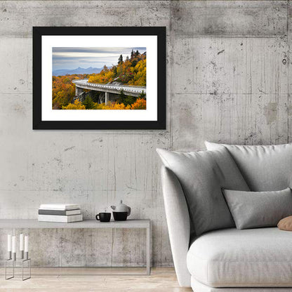 Linn Cove Viaduct at Grandfather Mountain Wall Art
