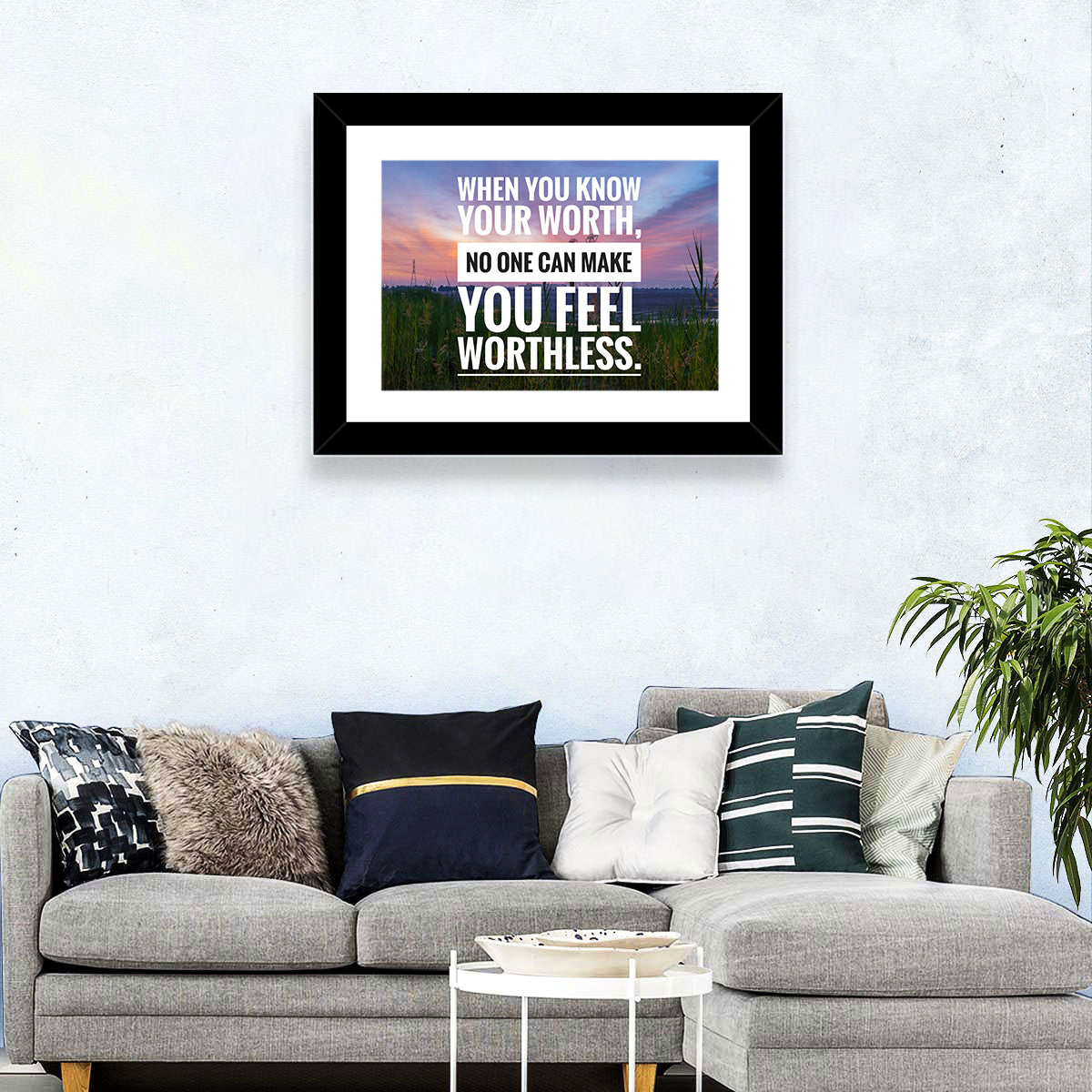 When You Know Your Worth, Golden Hour Wall Art