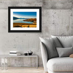 Lake Pukaki Golden Hour with Mount Cook Wall Art