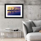 Winter Lake Morning Wall Art