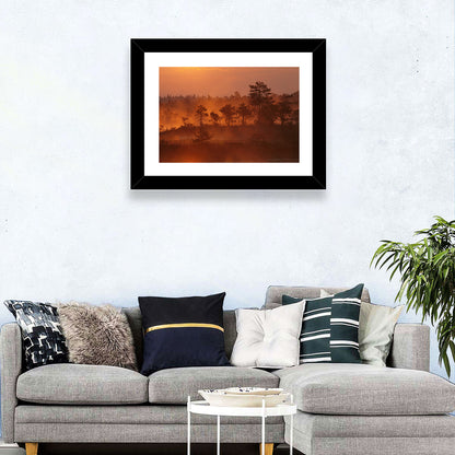 Kakerdaja Bog at Sunrise Wall Art
