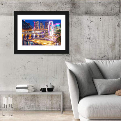 Darling Harbour Nightscape Wall Art