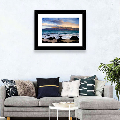 Kihei Golden Coastline Wall Art
