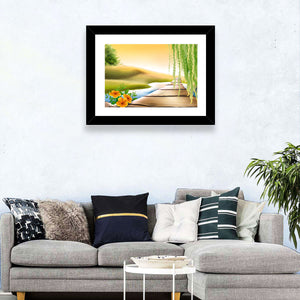 Island Paradise Painting Wall Art