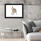 Terracotta Botanical Abstract Wall Art