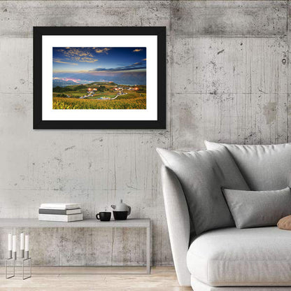 Sixty Stone Mountain Nightscape Wall Art