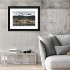 Ushuaia Harbor and Snowcapped Mountains Wall Art