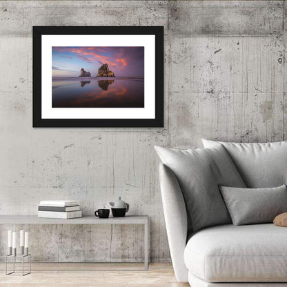 Wharariki Beach Sunrise Wall Art