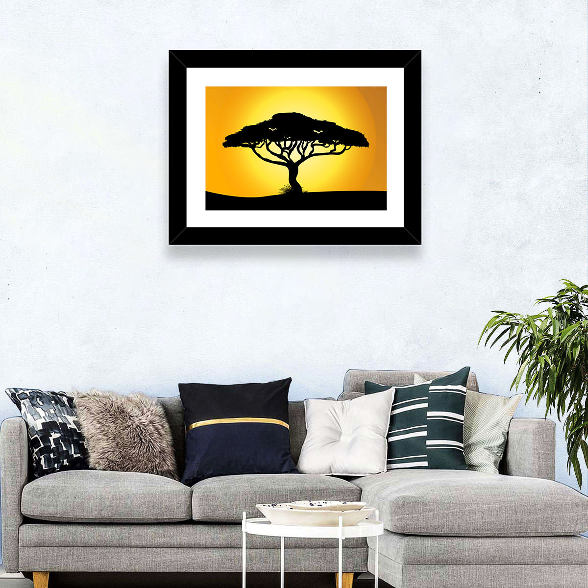 Acacia at Sunset Wall Art