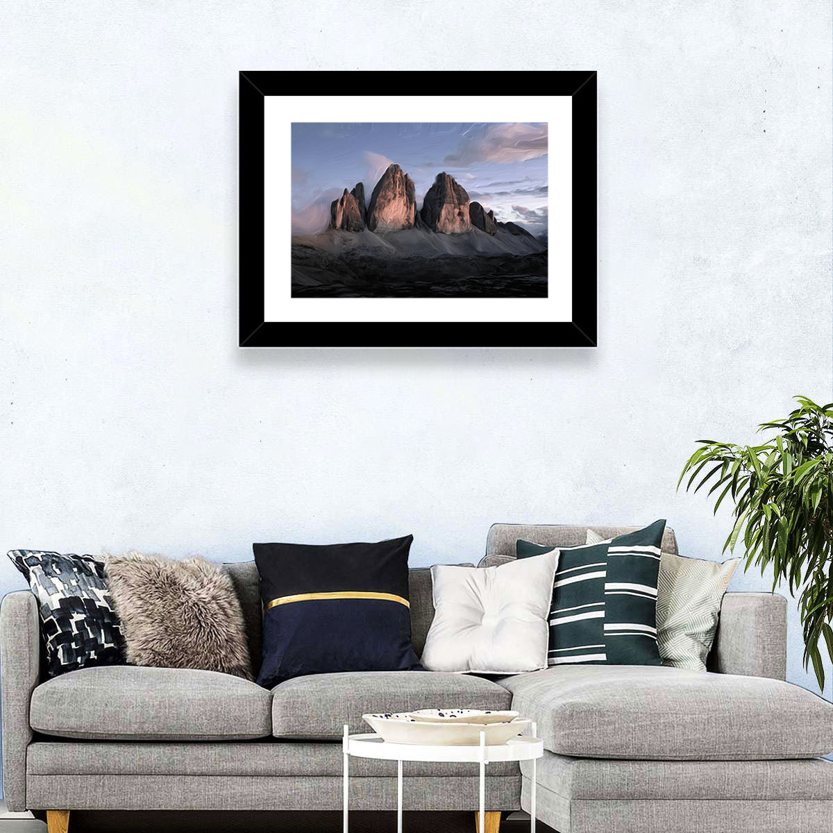 Tre Cime at Dusk Wall Art