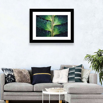 Fern Stem Macro Study Wall Art
