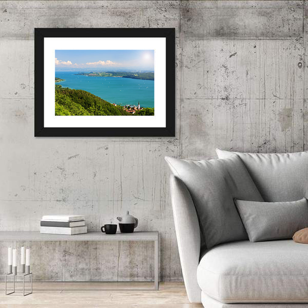 Immenstaad View of Lake Constance Wall Art