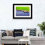 Boats at the Shoreline Wall Art