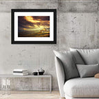 Mont-saint-michel Castle at Dusk Wall Art