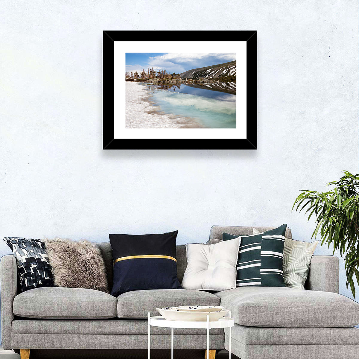 Lake Isabelle Reflection Wall Art