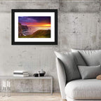 Cliffs of Moher Sea Stack at Sunset Wall Art