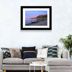 Lake Chapala Shoreline at Dusk Wall Art