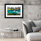 Forellenzucht Hotel, Blausee Wall Art