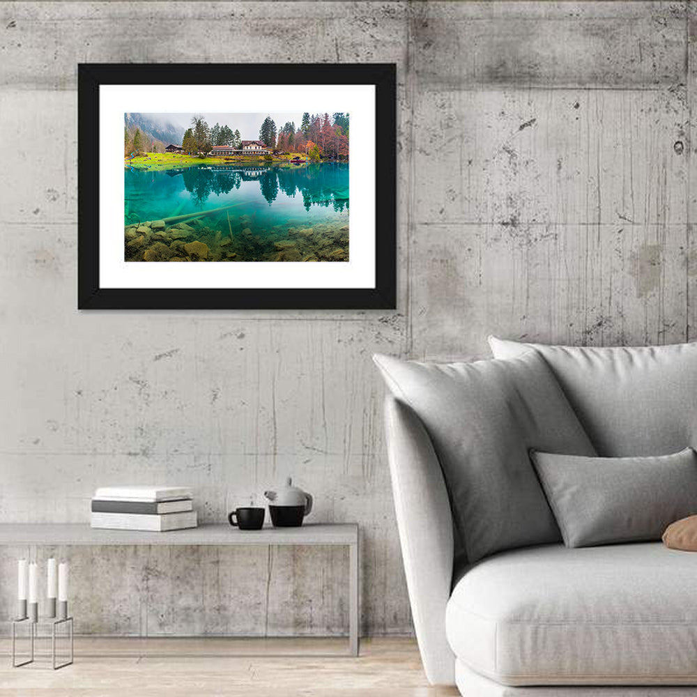 Forellenzucht Hotel, Blausee Wall Art