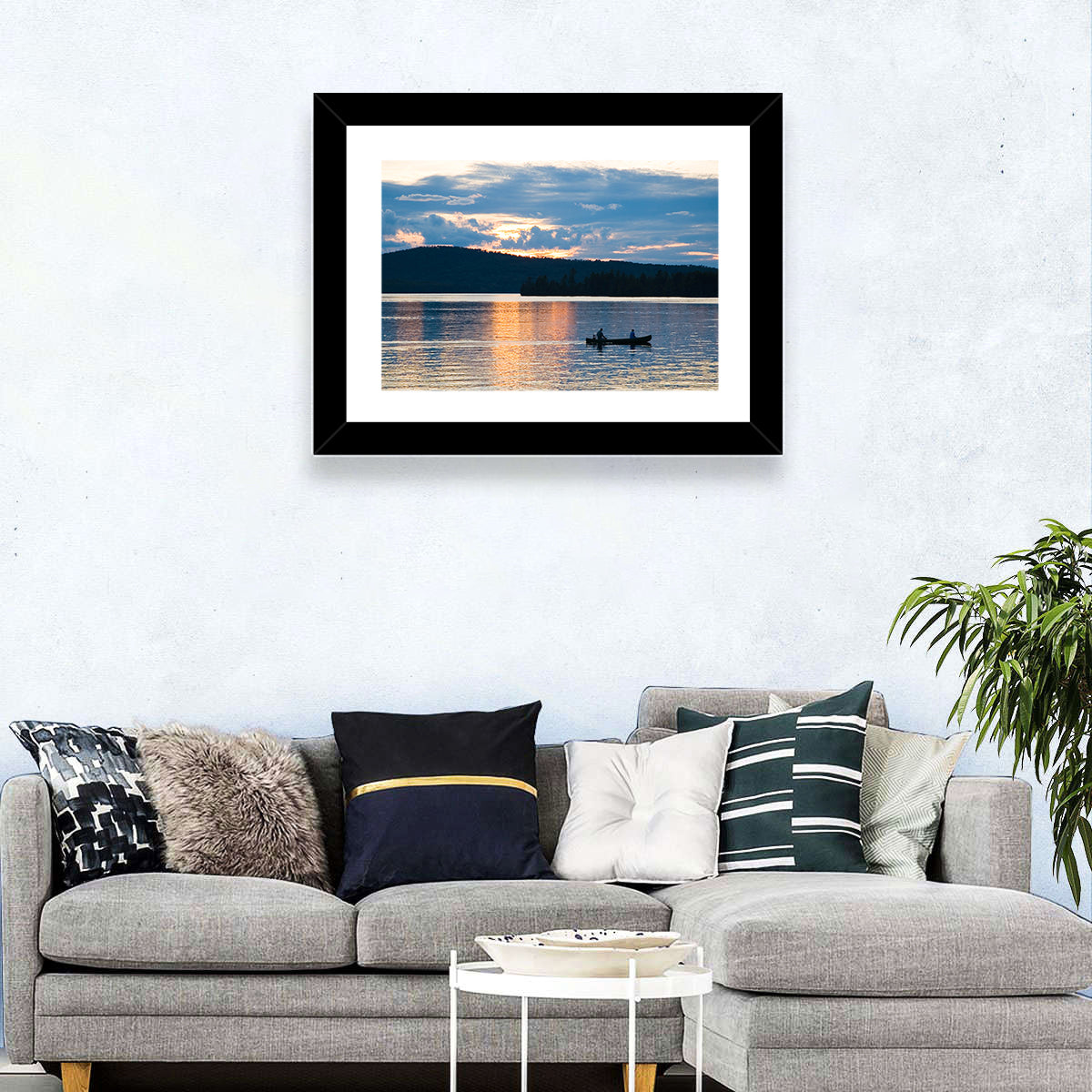 Moosehead Lake Sunset Wall Art