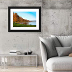 Lake Bolsena Autumn Shoreline Wall Art
