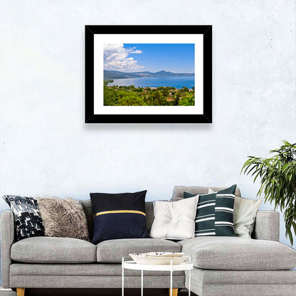 Lake Bracciano View Wall Art