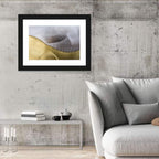 Thin Line Metallic Abstract Wall Art