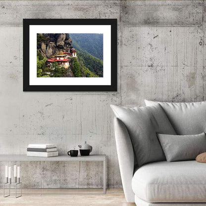 Tiger's Nest Monastery, Paro Bhutan Wall Art