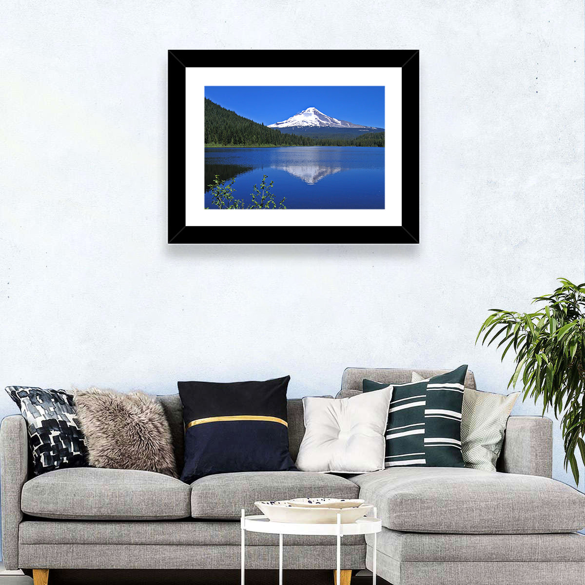 Mount Hood at Trillium Lake Wall Art
