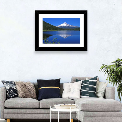 Mount Hood at Trillium Lake Wall Art
