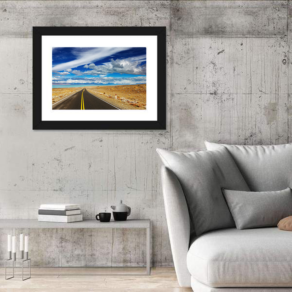 Road to Viedma Lake, Patagonia Wall Art in a room, landscape