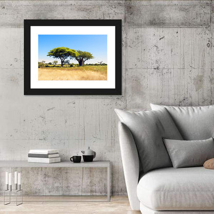 Acacia and Baobab Trees Wall Art