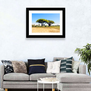 Acacia And Baobab Tree Wall Art