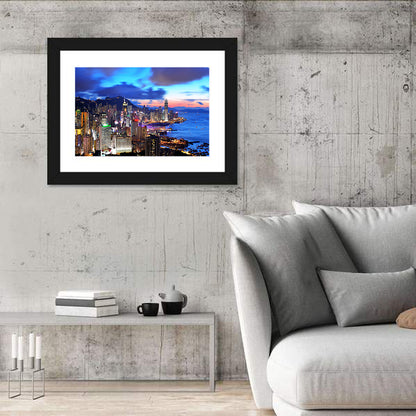 Victoria Harbour Skyline, Hong Kong Wall Art