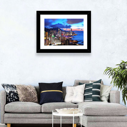 Victoria Harbour Skyline, Hong Kong Wall Art